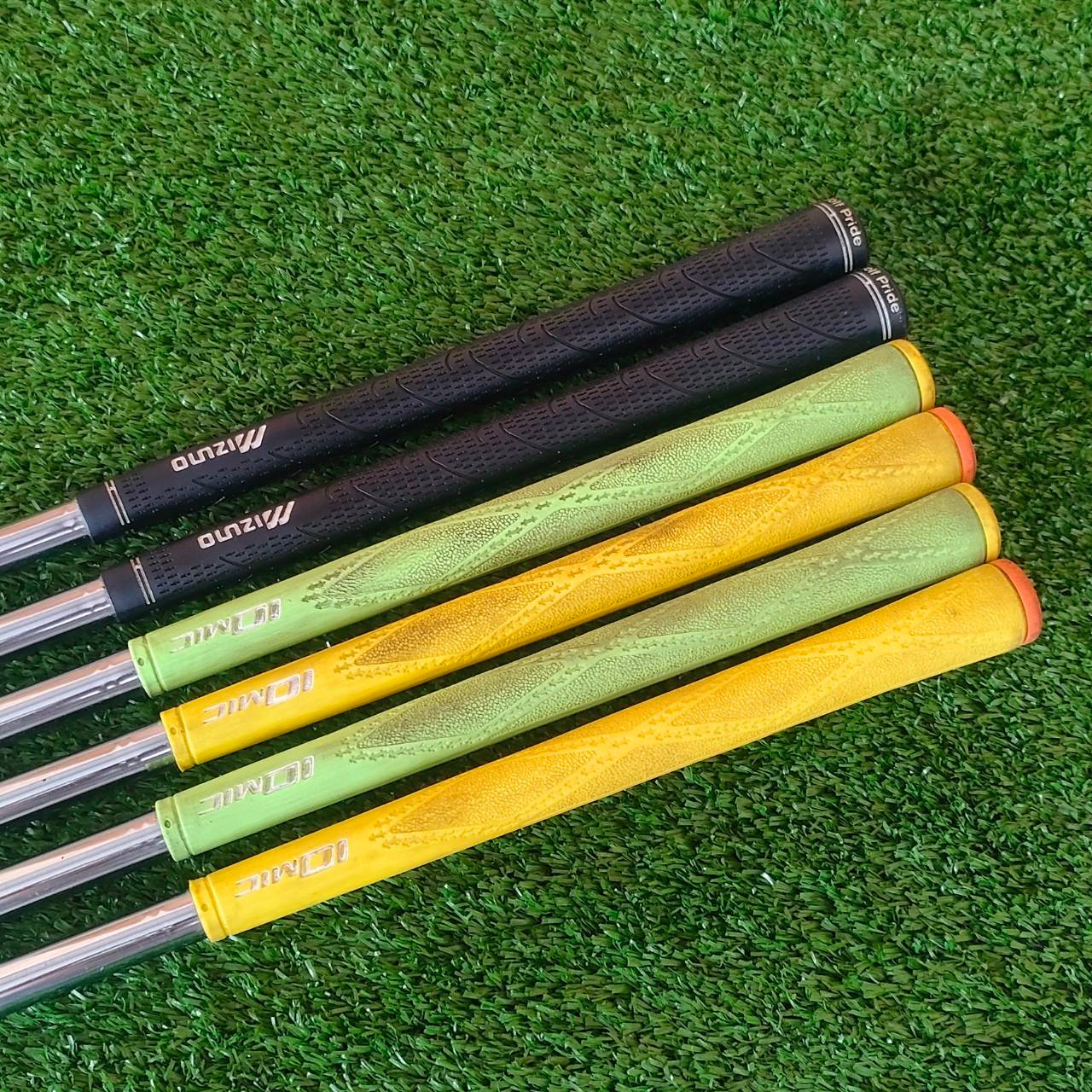 ชุดเหล็ก MIZUNO MX-950 มีเหล็ก 5-9 เเละ PW ก้าน N.S.PRO850 GH FLEX R วัสดุ GRAIN FLOW FORGED เน้นๆ สุดยอด FORGED ที่พรีเมี่ยมที่สุด!! ไม้กอล์ฟมือสอง ของแท้ BY NakaraLuxurious