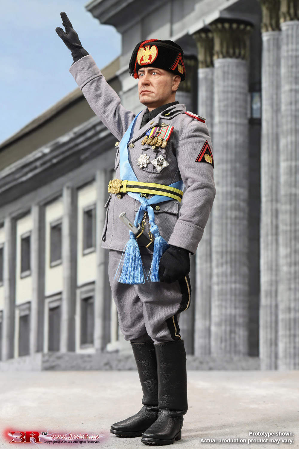 [สั่งจอง] 3R GM653 1/6 : II Duce of PNF - Benito Mussolini
