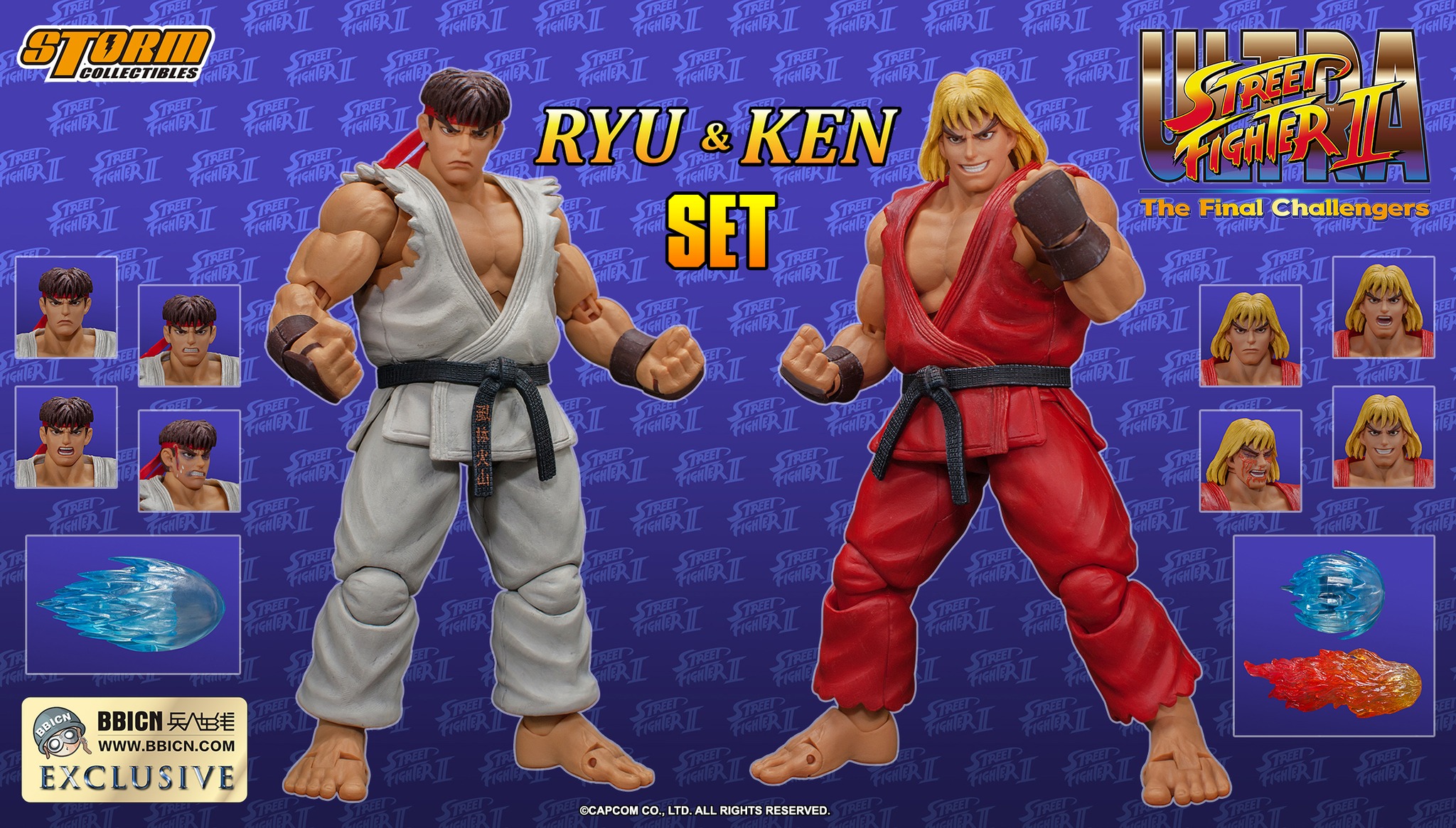 [สั่งจอง]Storm Toys CPSF25 1/12 : RYU & KEN [WF2023]