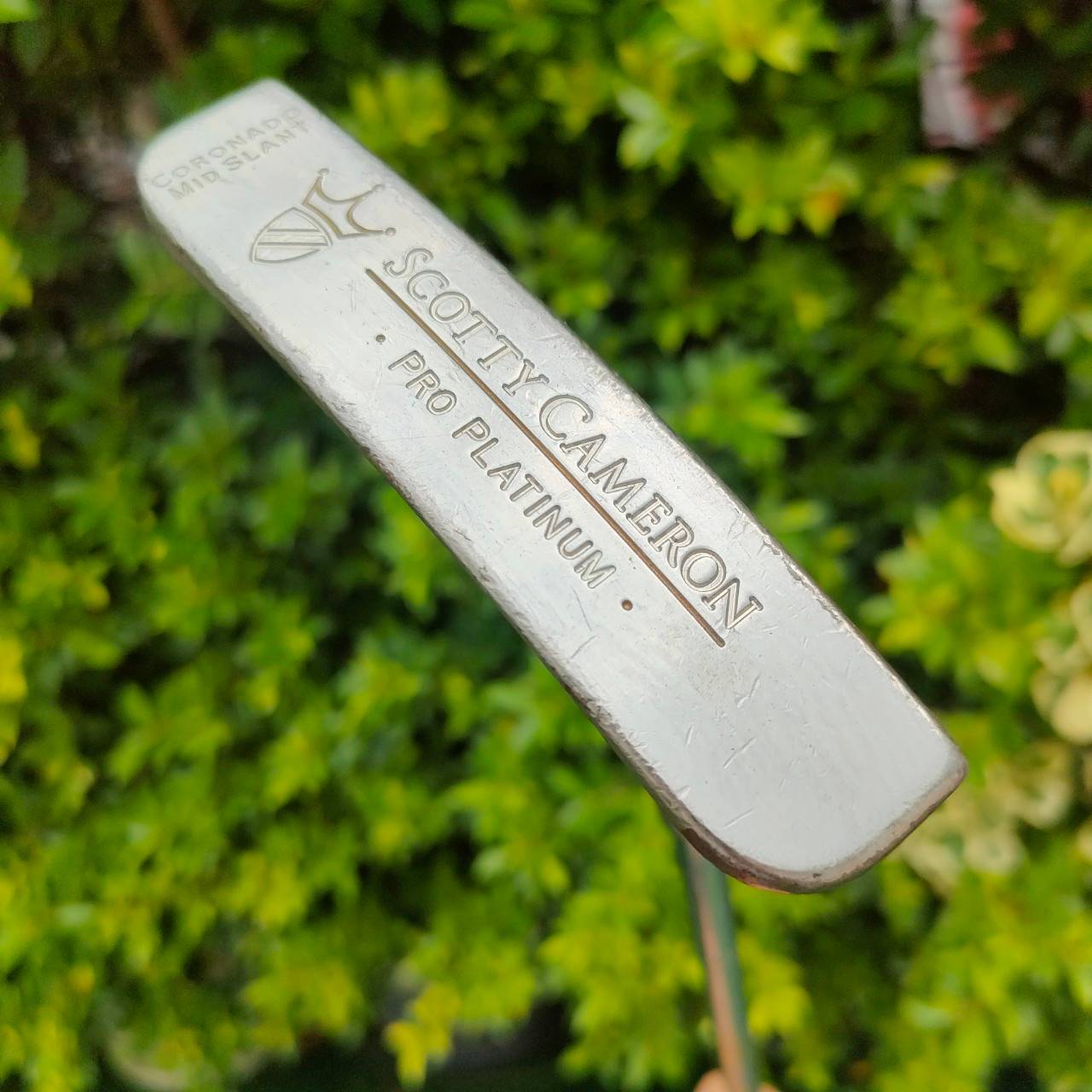 PUTTER SCOTTY CAMERON PRO PLATINUM™ CORONADO MID SLANT ความยาว 35 นิ้ว ก้าน SCOTTY CAMERON ไม้กอล์ฟมือสอง ของแท้ BY NakaraLuxurious