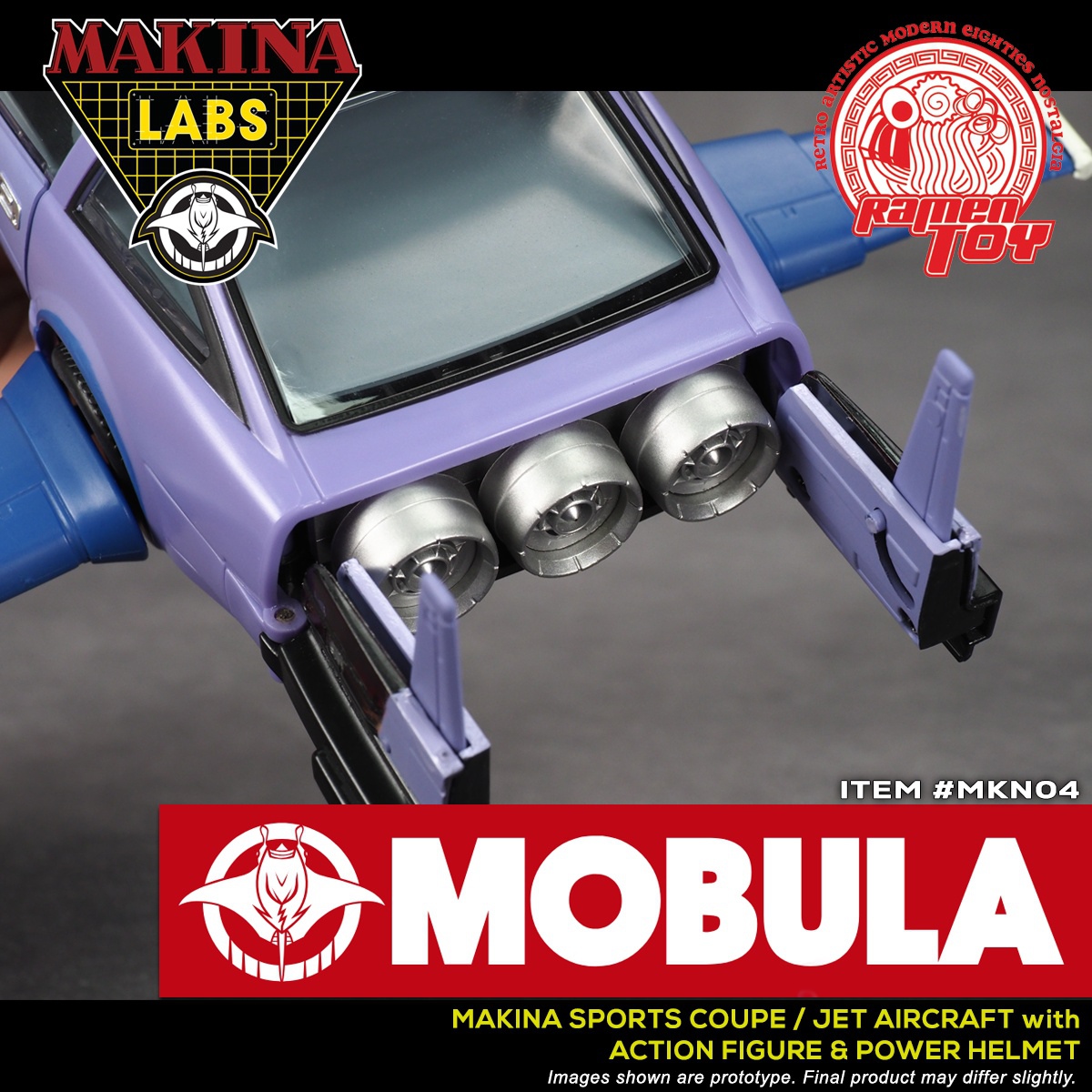 [สั่งจอง]Ramen Toy MKN04 : MAKINA LABS MOBULA