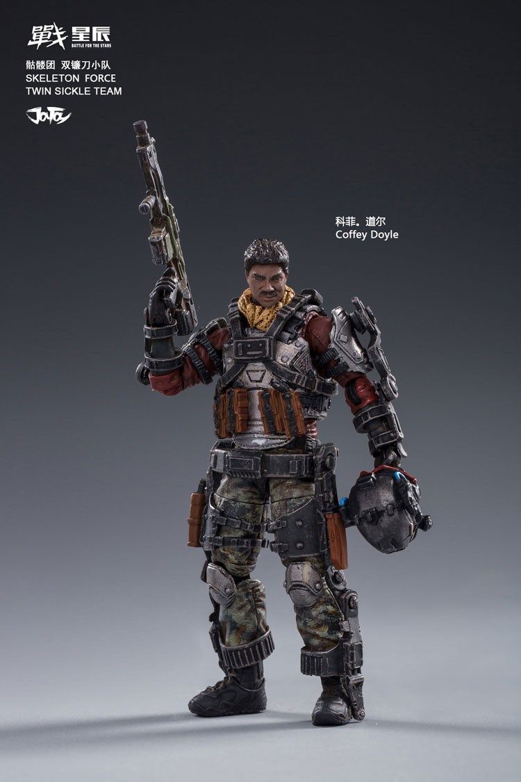 [สั่งจอง]JOYTOY JT0173 1/18 Skeleton Forces Double Sickle SQUAD + JT0265 Helan