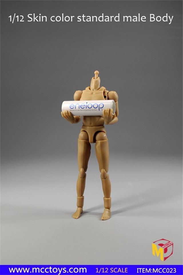 [สั่งจอง]MCCTOYS 1/12 standard male Body 1.0 (narrow shoulders)