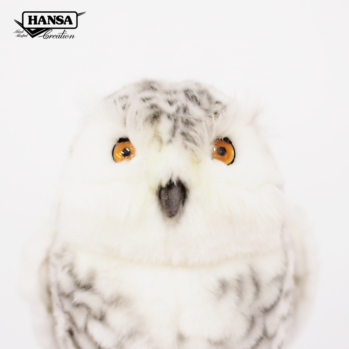 8080 Snowy Owl 28cm.H - ตุ๊กตานกเค้าแมวหิมะ