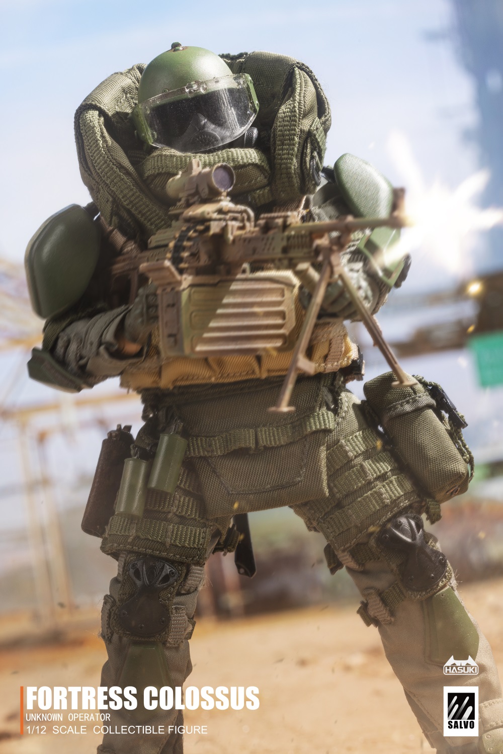 [สั่งจอง]HASUKI SA02 1/12 : Black Ops