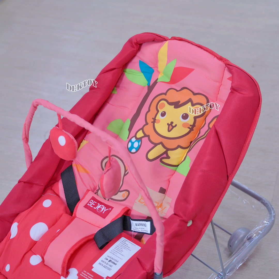 Firstfeels BEJOY เปลโยกเด็ก เปลโยกเด็กสำหรับนอนเล่น BJ A442 ลายสิงโต