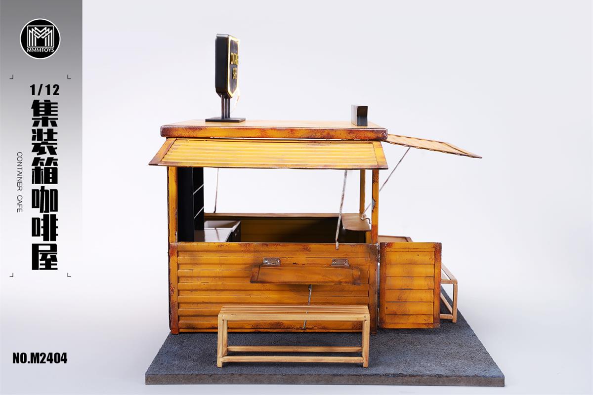 [สั่งจอง] MMMTOYS M2404 1/12 : Container Café Haven (ไม่รวมฟิกเกอร์)
