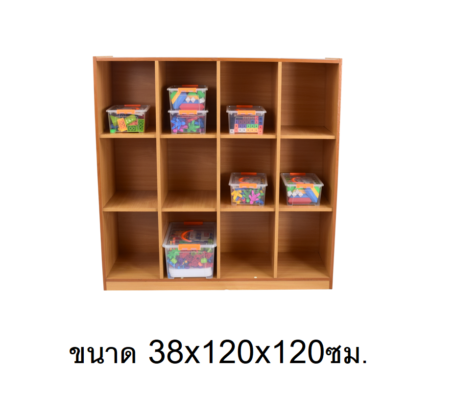 ชั้นวางกระเป๋าสิ่งของหนูน้อย 12 ช่อง สี สีธรรมชาติ , เฟอร์นิเจอร์ , เฟอร์นิเจอร์ไม้ , เฟอร์นิเจอร์เด็ก ,ชั้นวางหนังสือ , ชั้นไม้