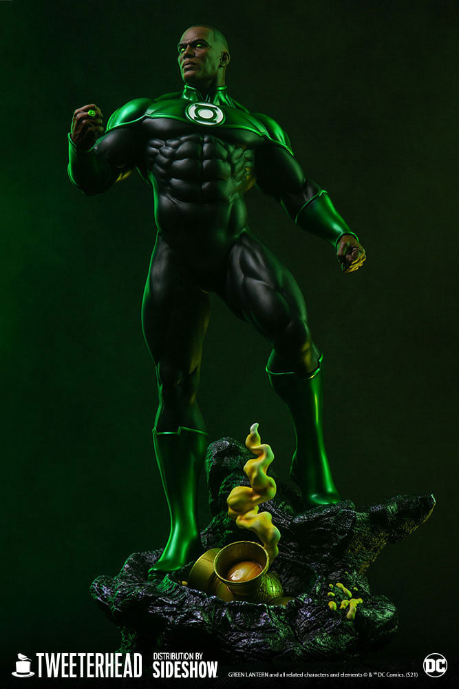 [สั่งจอง]Tweeterhead 908706 1/6 Maquette : John Stewart - Green Lantern