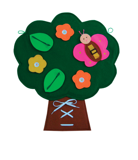 ต้นไม้แต่งตัว ของเล่นเสริมพัฒนาการ ,ของเล่นเสริมทักษะ,ของเล่นเด็ก, สื่อการสอนอนุบาล