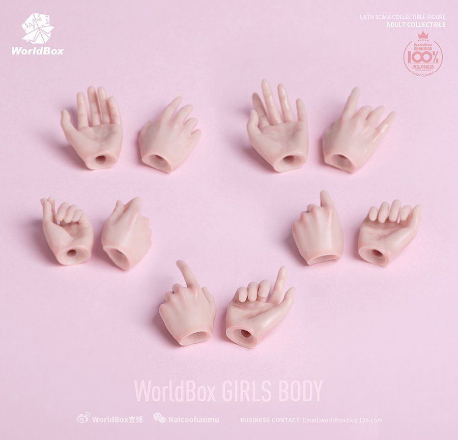 [สั่งจอง] Worldbox 1/6 : Girl Body
