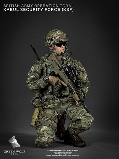 [สั่งจอง] EASY& SIMPLE 1/6 Green Wolf GWG 009 BRITISH ARMY (OP TORAL) AFGHANISTAN KSF