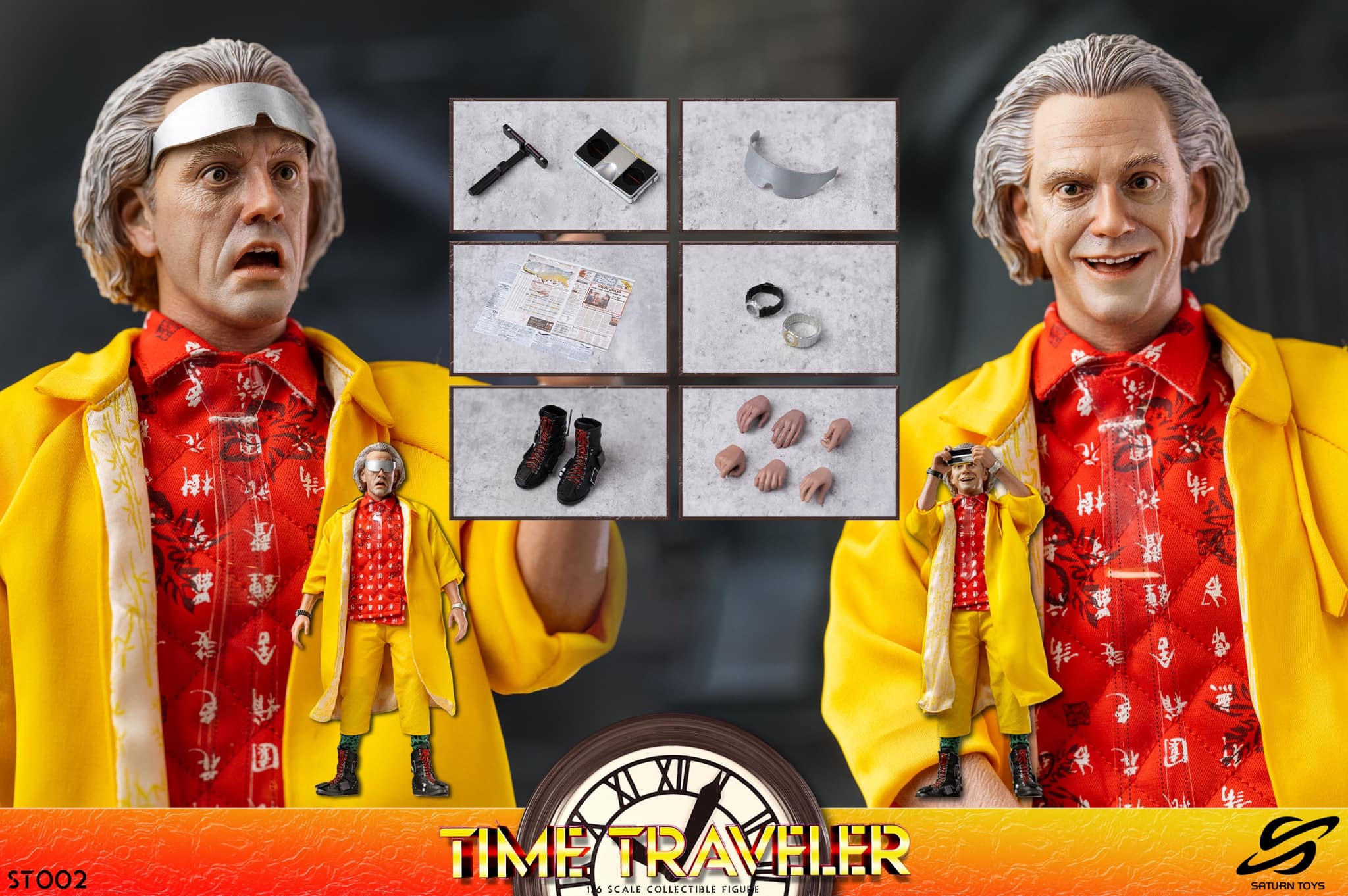 [สั่งจอง] SaturnToys ST002 1/6 : Time Traveler Action Figure