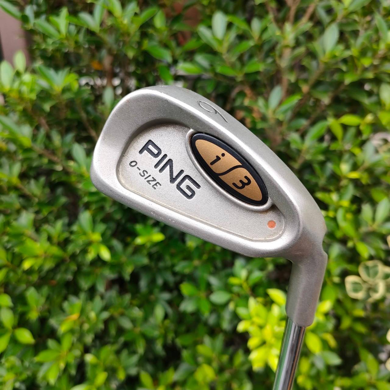 เหล็ก 6 PING i3 O-SIZE จุดส้ม ก้าน CUSHIN เดิมๆของ PING เป็นสุดยอดเหล็กวัสดุคุณภาพ ไม่เหมือนแบรนด์ไหน
