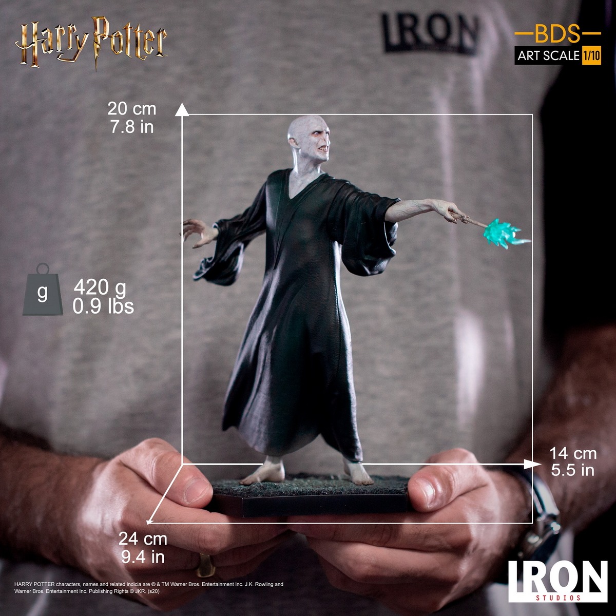 [สั่งจอง]Iron Studios BDS Art 1/10 Scale: Harry Potter Iron Studios BDS Art 1/10 Scale: Voldemort