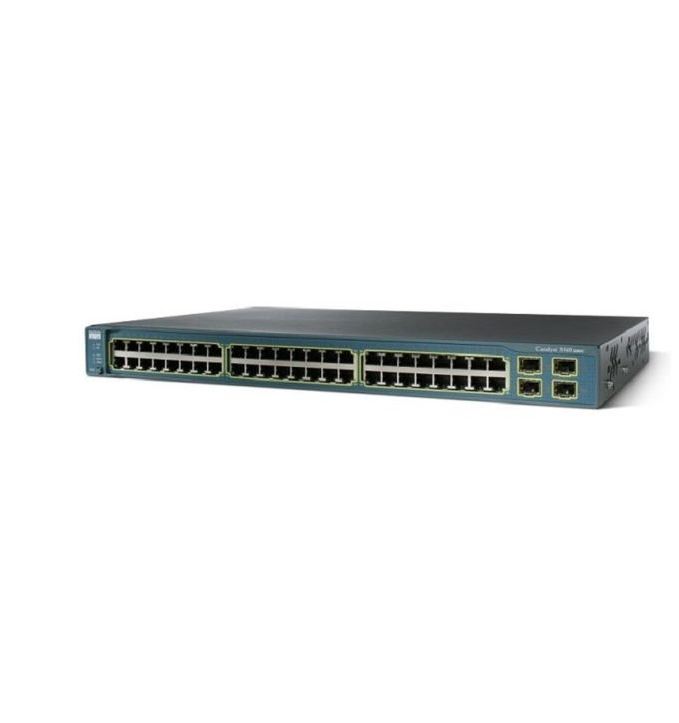 Cisco 3560-48TS-E 48-Port 10/100Base-T + 4-SFP Gigabit uplink