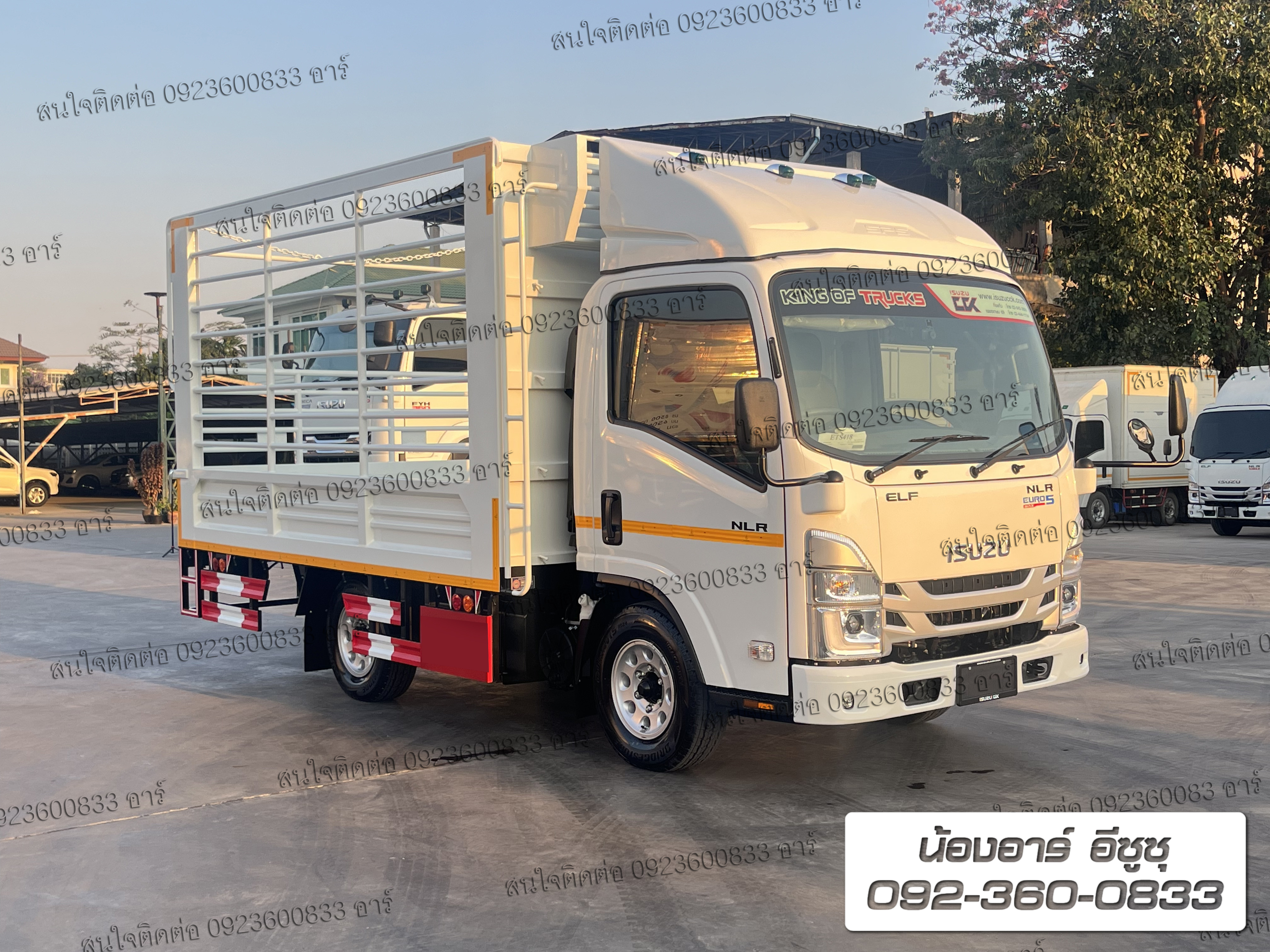 4 ล้อ ISUZU NLR Euro5 Max คอกกลม