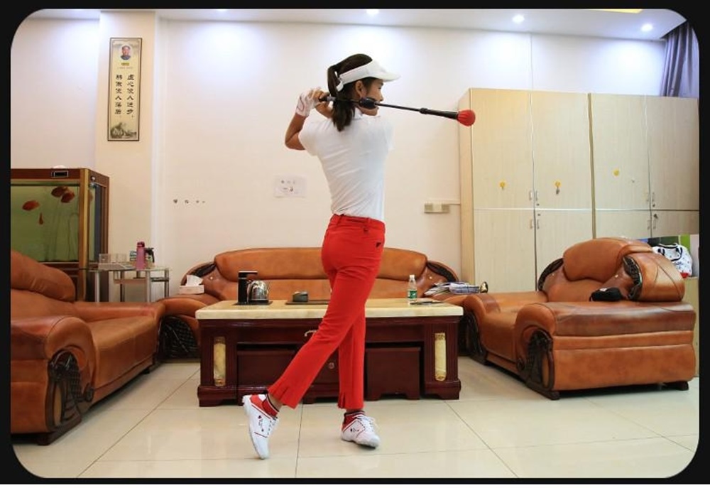 Swing Practice Stick อุปกรณ์ฝึกซ้อมวงสวิง PGM HGB016 อุปกรณ์ฝึกความแข็งแรงและจังหวะในการตี รุ่นใหม่ล่าสุด!!! ( สีเขียว )