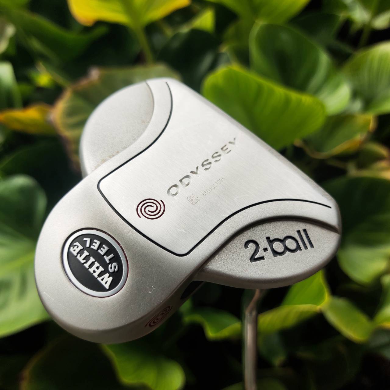 PUTTER ODYSSEY 2-BALL WHITE STEEL – 34” ⛳️ หน้าสัมผัสนุ่ม และเกาะไลน์แบบขั้นเทพ!