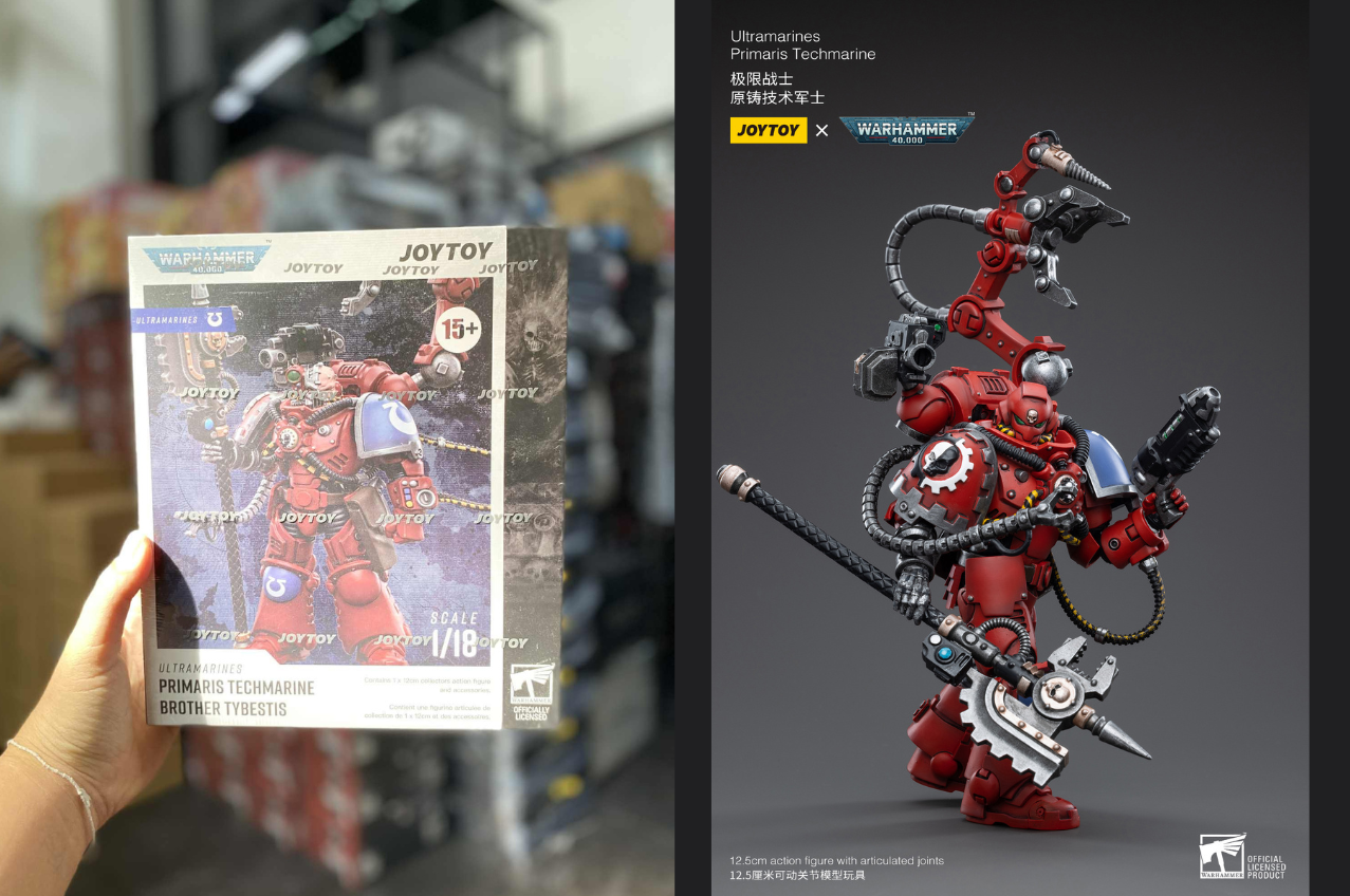 [พร้อมส่ง] Joy Toy 1/18 ------ Reissue -------- Ultramarines ---- JT3761 : Primaris Techmarine