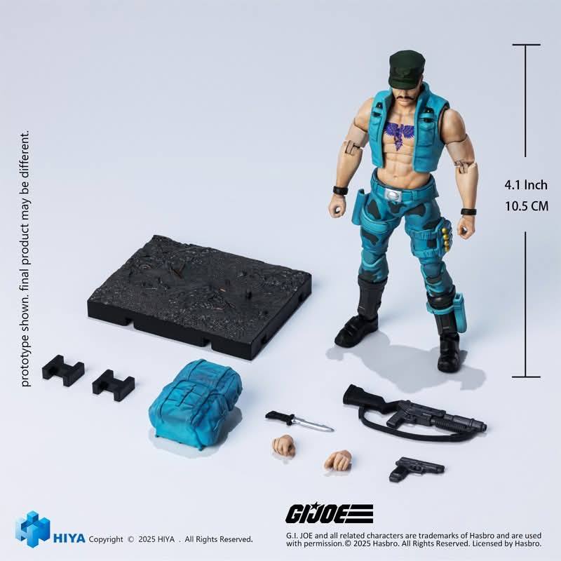 [สั่งจอง] HIYA Toys EMG0300 1/18 : G.I.Joe Gung-Ho Marine Version