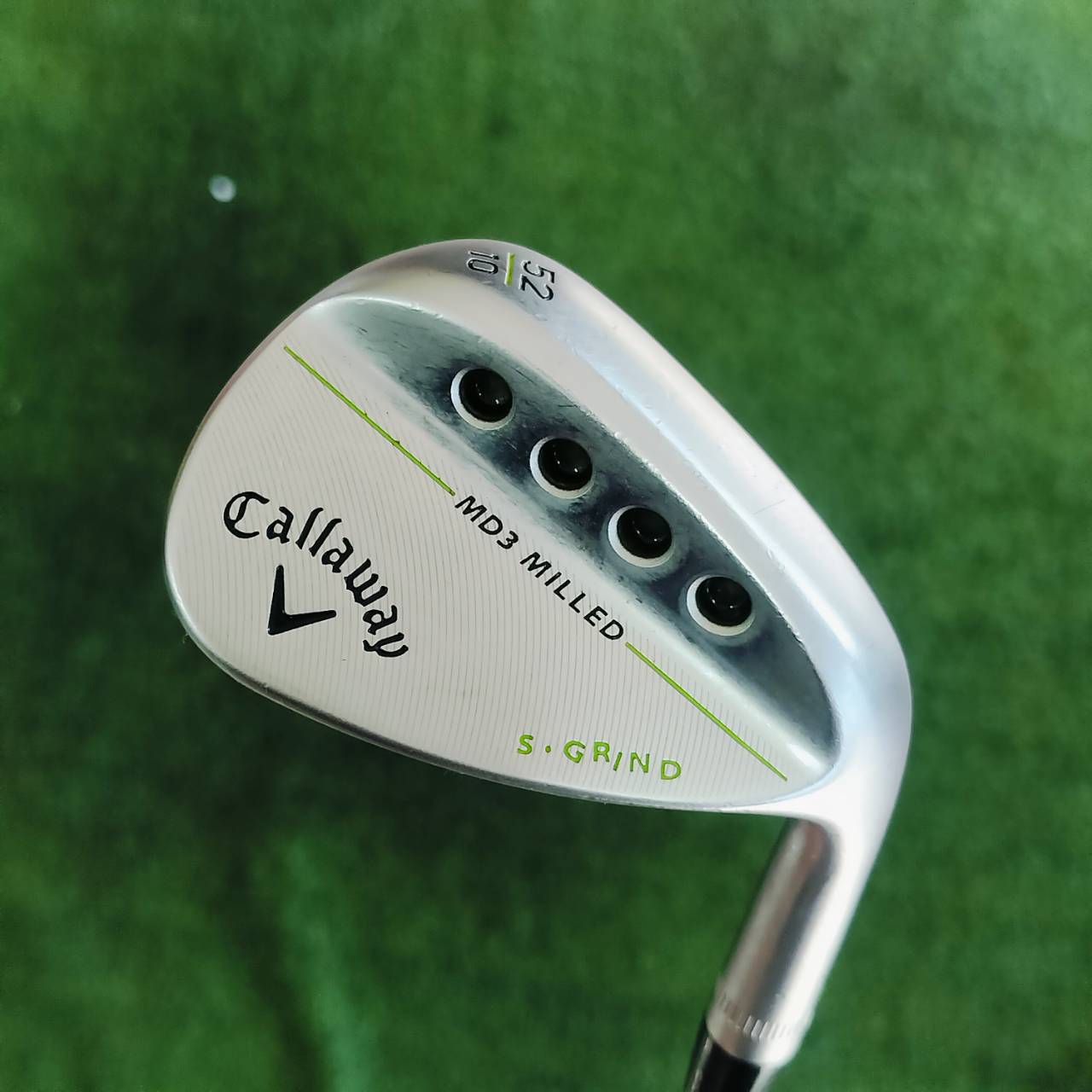 WEDGE Callaway MD3 MILLED S.GRIND องศา 52 BOUNCE 10 ก้าน FUJIKURA MCI FLEX R วัสดุดีมาก นุ่มมากๆ หน้า MIILED สปินโหดที่สุด หยุดแบบถอยๆเลย ไม้กอล์ฟพรีเมี่ยมมือสอง ของแท้ By NakaraLuxurious