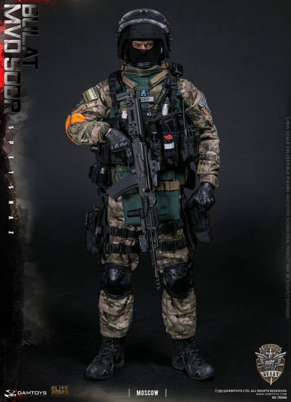[สั่งจอง]Elite series 1/6 RUSSIAN SPETSNAZ MVD SOBR - BULAT MOSCOW 78066