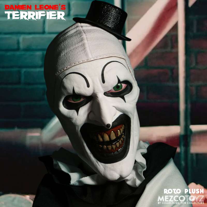 [สั่งจอง] Mezco Toyz MDS ROTO PLUSH : Terrifier - Art the Clown