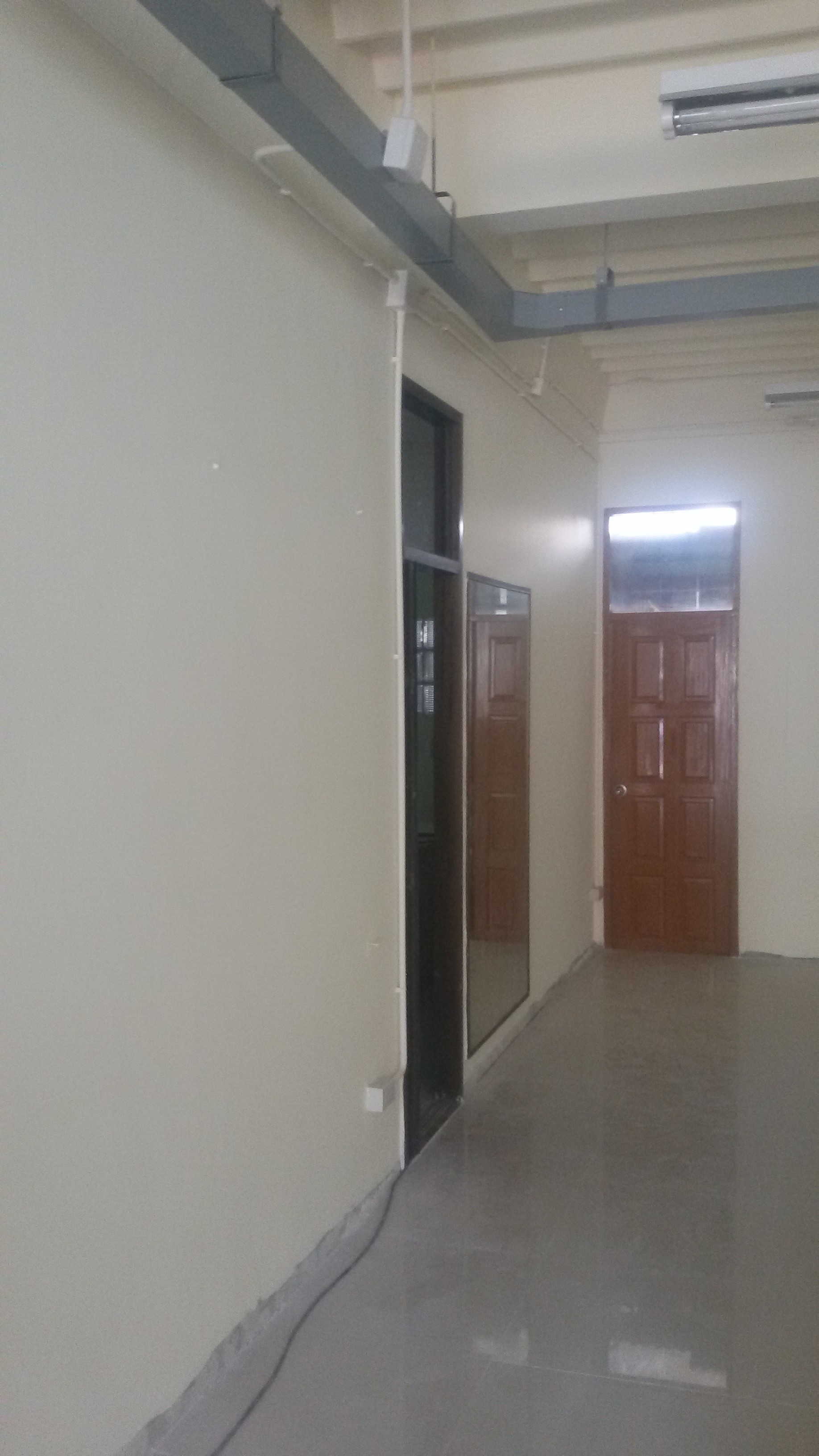 งานติดตั้ง เดินไฟ ทั้งระบบ มศว.