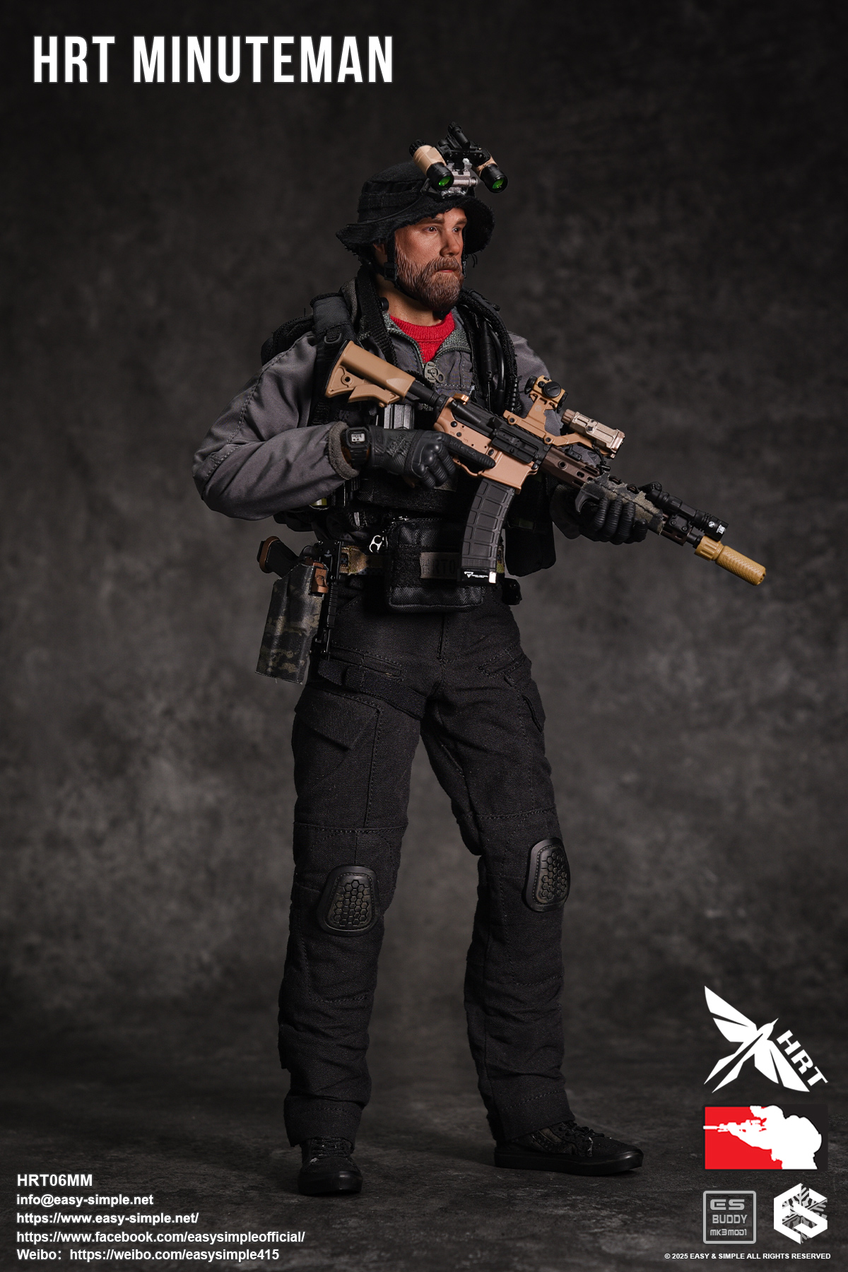 [สั่งจอง]HRT Minuteman HRT06MM 1/6 : ShotShow 2025 Exclusive