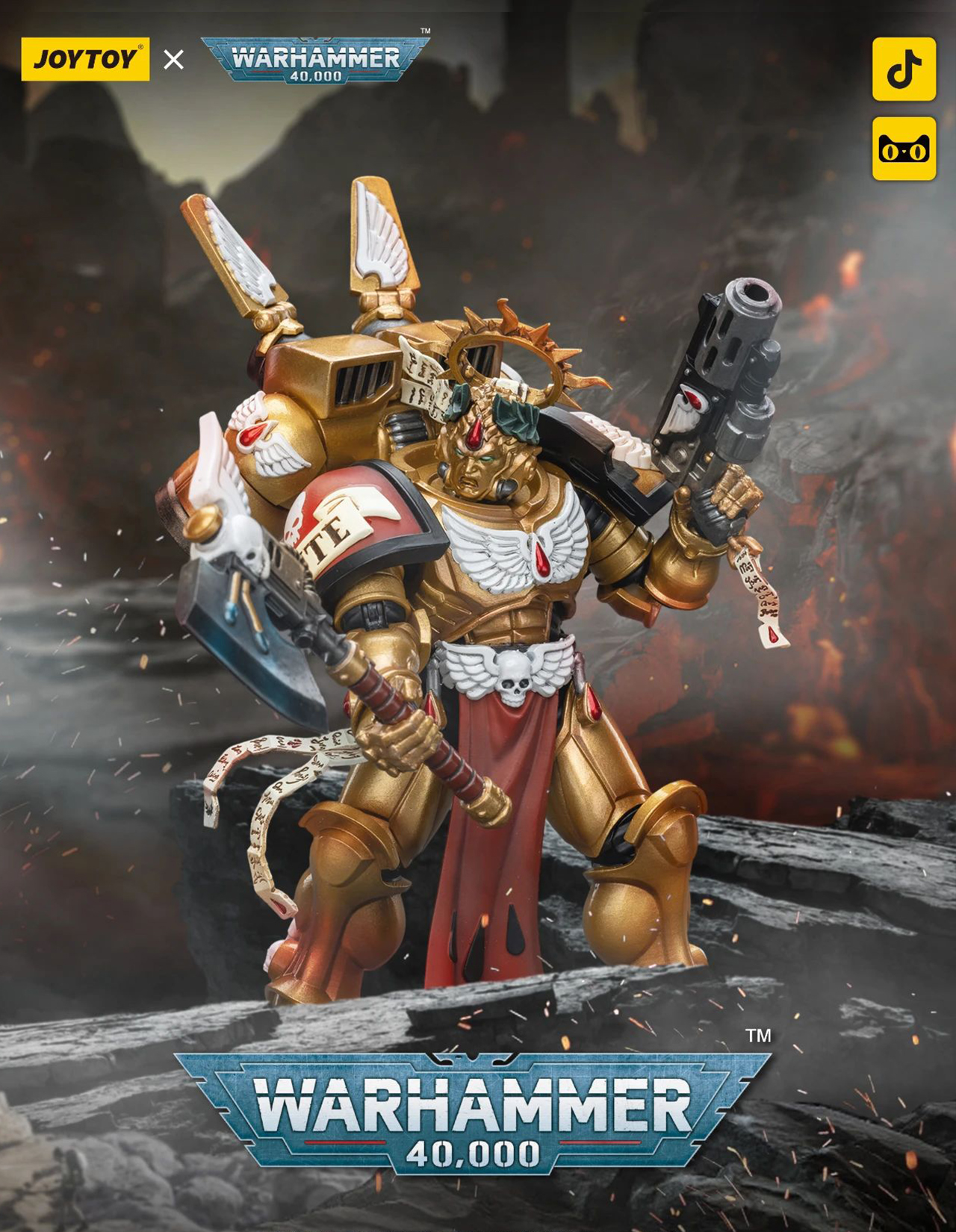 [สั่งจอง] Joytoy 1/18 - JT8575 :Blood Angels Commander Dante