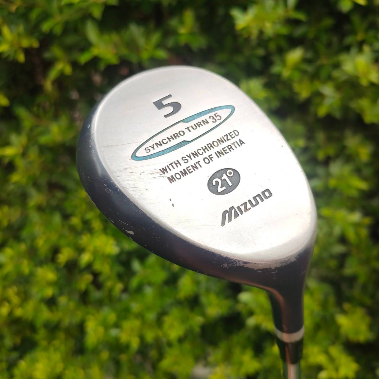 HYBRID 5 MIZUNO SYNCHRO TURN 35 องศา 21 ก้าน เหล็ก FLEX R MADE IN JAPAN ก้านเหล็กพรีเมี่ยม!! ไม้กอล์ฟมือสอง ของแท้ BY NakaraLuxurious