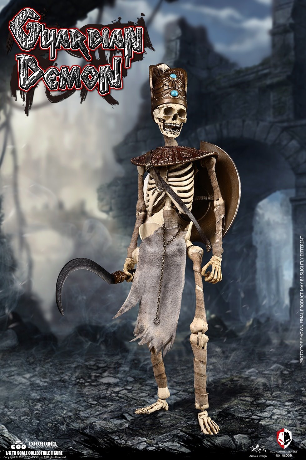 [สั่งจอง]COOMODEL NS006 1/6 : NIGHTMARE SEIRES - EGYPT - GUARDIAN DEMON