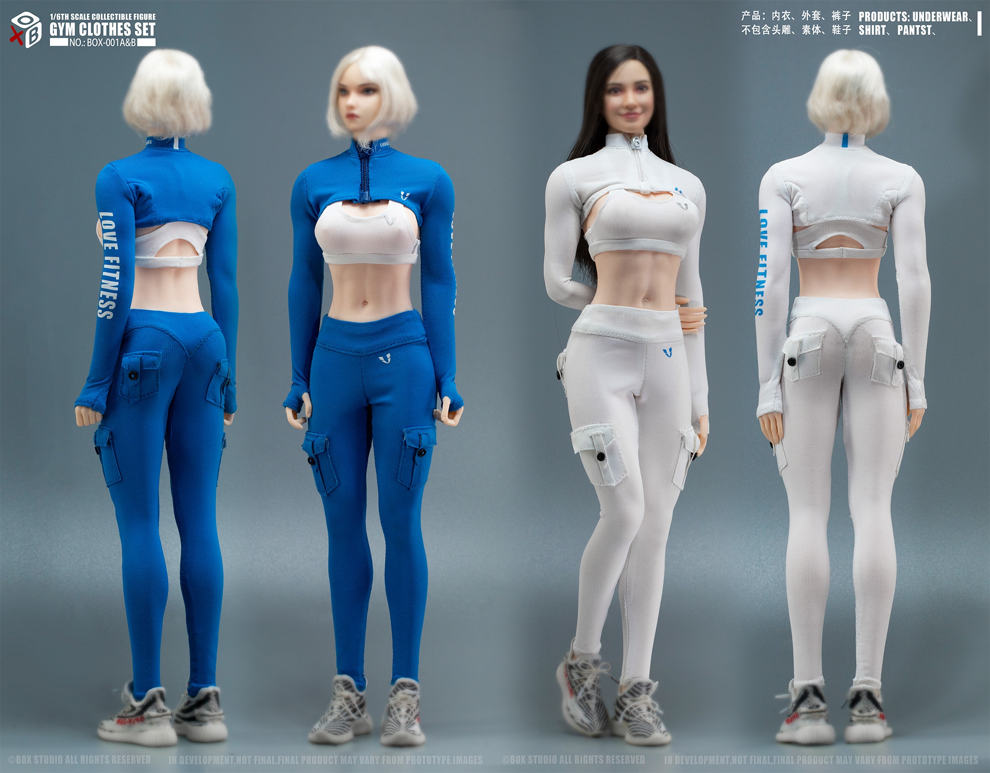 [สั่งจอง]BOX STUDIO 1/6 : GYM Clothes Set