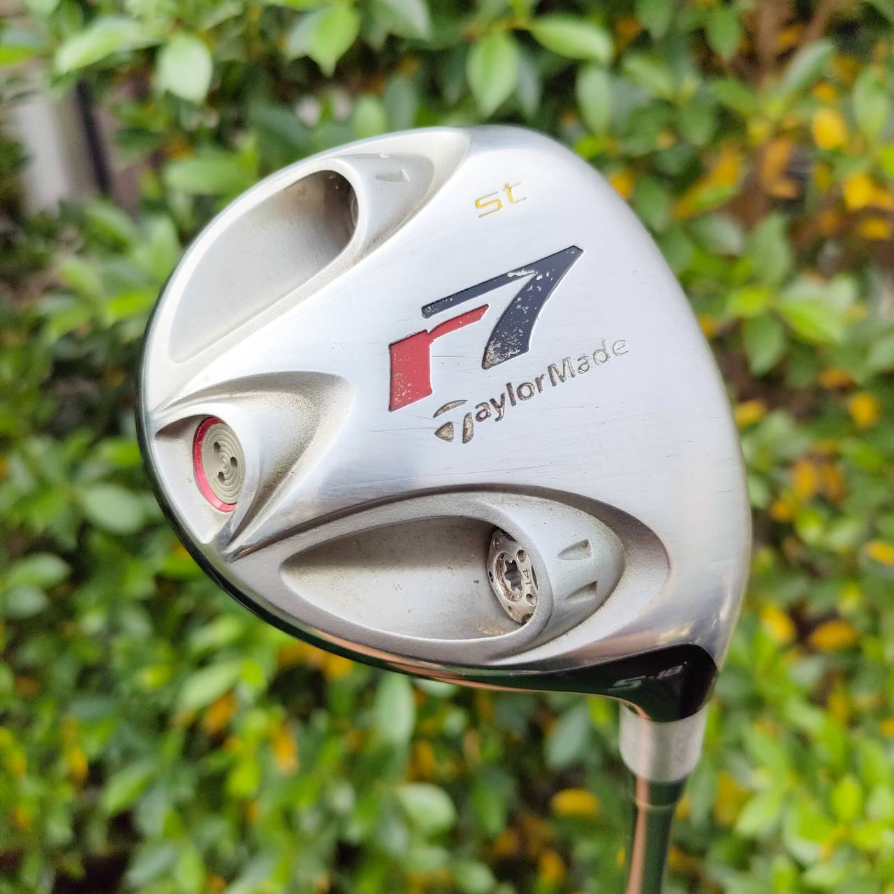 FW5 TAYLORMADE R7 ST องศา 18 ก้าน RE*AX FLEX S ศูนย์ถ่วงหมุด ถ่วงได้บล๊านซ์ทั้งสามจุด ทำให้ตีตรงมากๆ ตีลูกลอยง่าย ตีระยะดีมากๆรุ่น ST