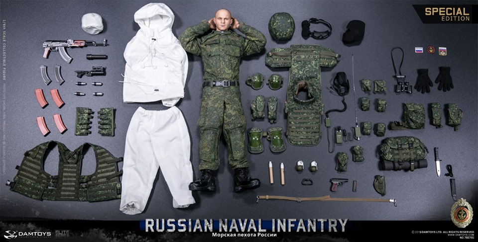 [สั่งจอง]DAMTOYS 78070S 1/6 RUSSIAN NAVAL INFANTRY SPECIAL EDITION