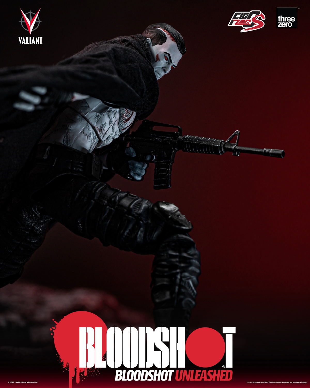 [สั่งจอง] THREEZERO 3Z04220W0 1/12 : FigZero S - VALIANT Bloodshot Unleashed