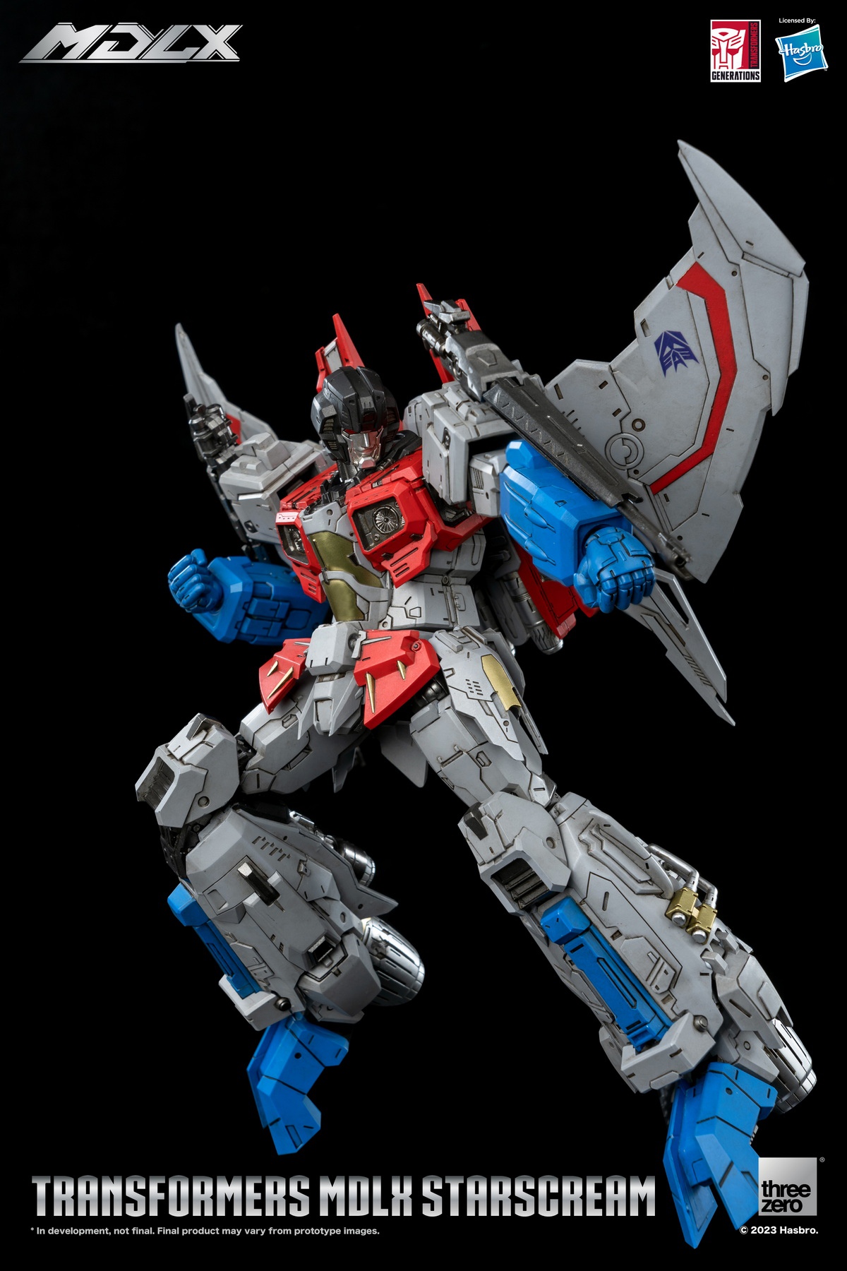 [สั่งจอง] Threezero 3Z03360W0 7.8" Transformers: MDLX - Starscream