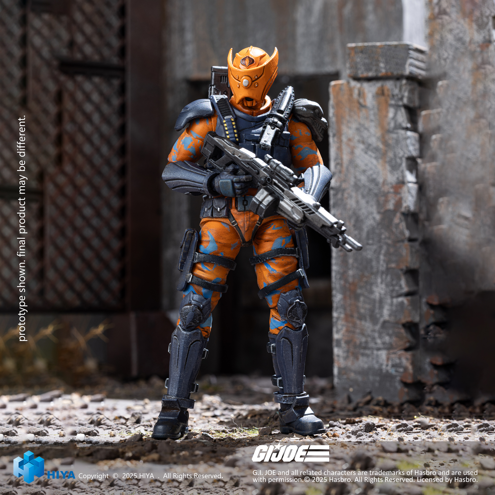 [สั่งจอง]HIYA Toys EMG0186 1/18 : G.I.Joe - Alley Viper