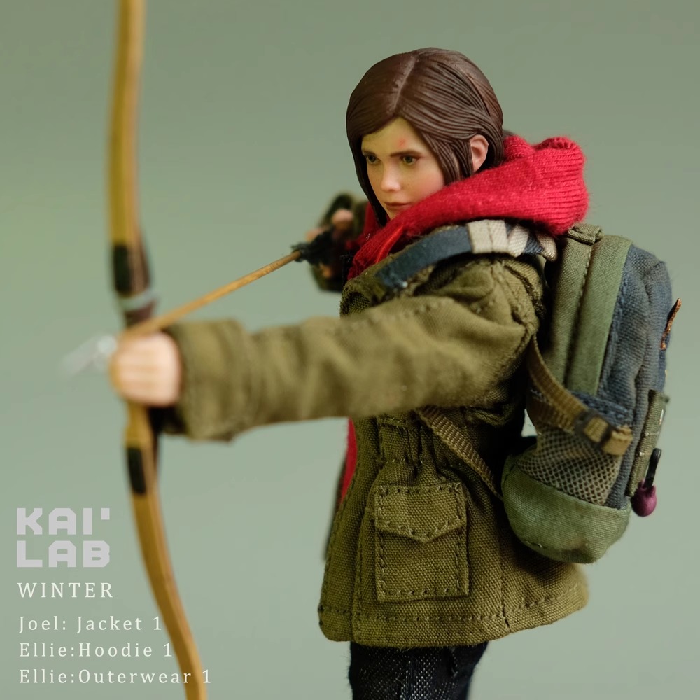 [พร้อมส่ง] Kai lab 1/12 : The last of us - winter suit (for limtoys) -*เฉพาะเซตเสื้อ 3 ตัวเท่านั้น ไม่รวมบอดี้และหัว
