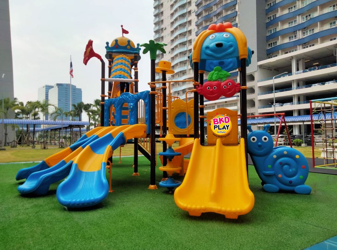 โปรโมชั่นเครื่องเล่นสนามโครงสร้างเสา 89 เครื่องเล่นสนามกลางแจ้ง ,สนามเด็กเล่น,เครื่องเล่นสนามราคาถูก OutdoorPlayground , ของเล่นสนาม, สำหรับบริจาคสนามเด็กเล่น พร้อมส่ง