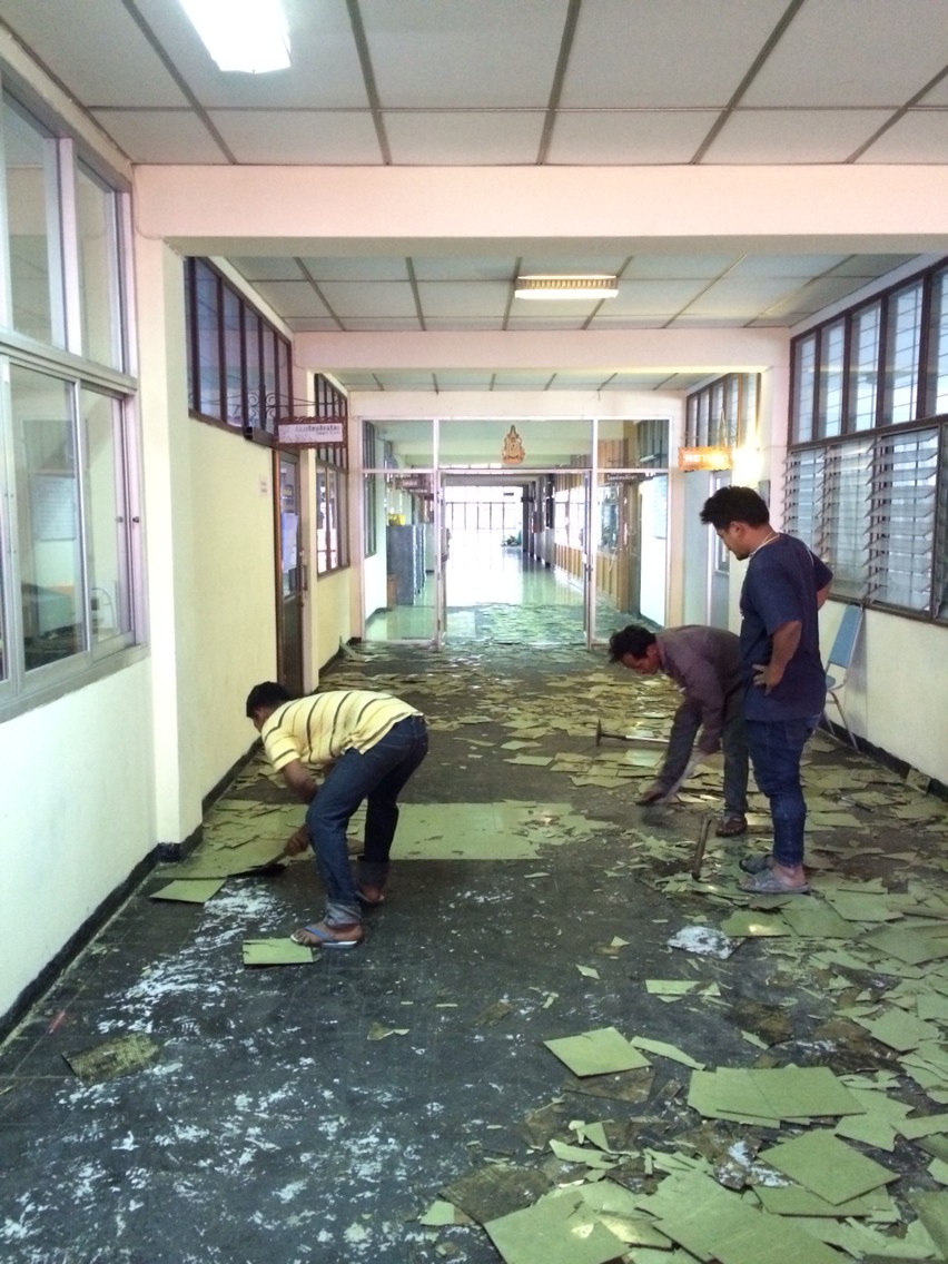 โรงเรียนวัดน้อยนพคุณ ปรับปรุงซ่อมแซม