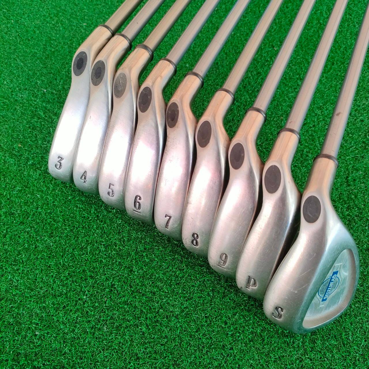 ชุดเหล็ก CALLAWAY STEELHEAD X-14 เหล็กครบ 3-9 เเละ PW SW ก้าน STEELHEAD X-14 FLEX R ก้านแบบเจาะทะลุ ได้ฟีลลิ่ง