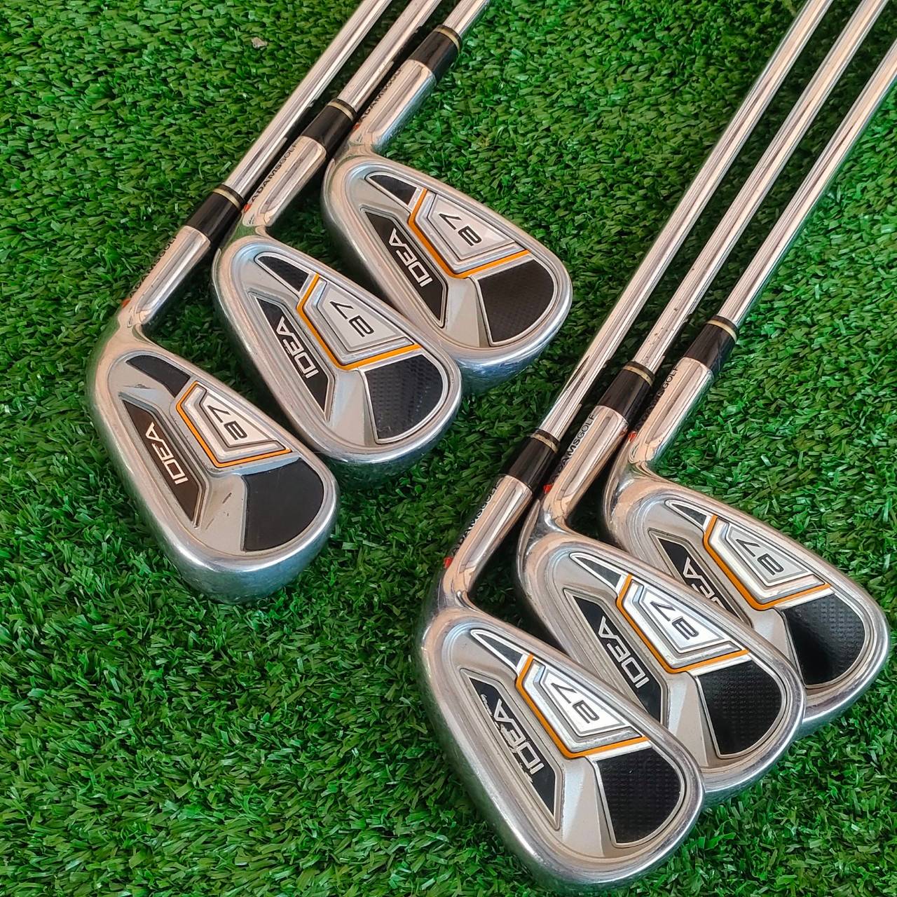 ชุดเหล็ก ADAMSGOLF IDEA A7 มีเหล็ก 5-9 เเละ PW ก้าน TRUE TEMPER PLAYERS LITE FLEX R