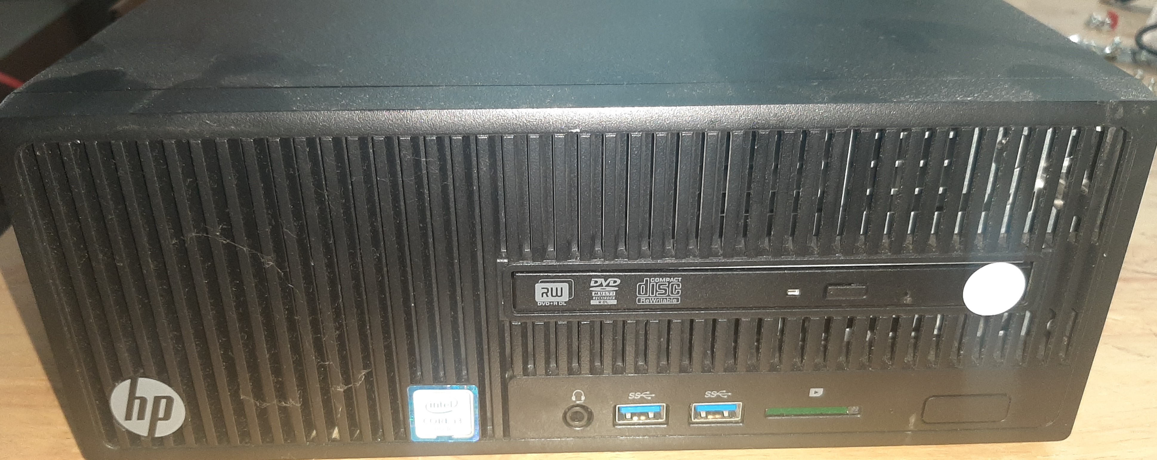 คอมมือสองสภาพดี HP 280 G2 SFF (i3-6100 Ram 8 GB SSD 120 GB ครบชุด พร้อมจอ 22 นิ้ว) ดูแลดี มีประกัน