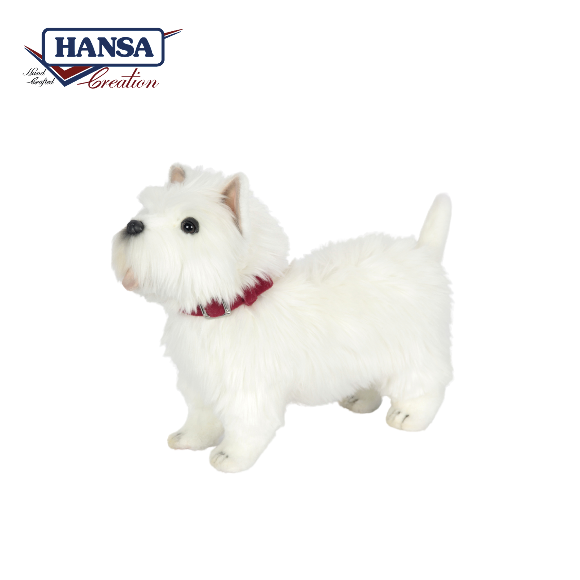 6844 West Highland Terrier White 35cm.L
