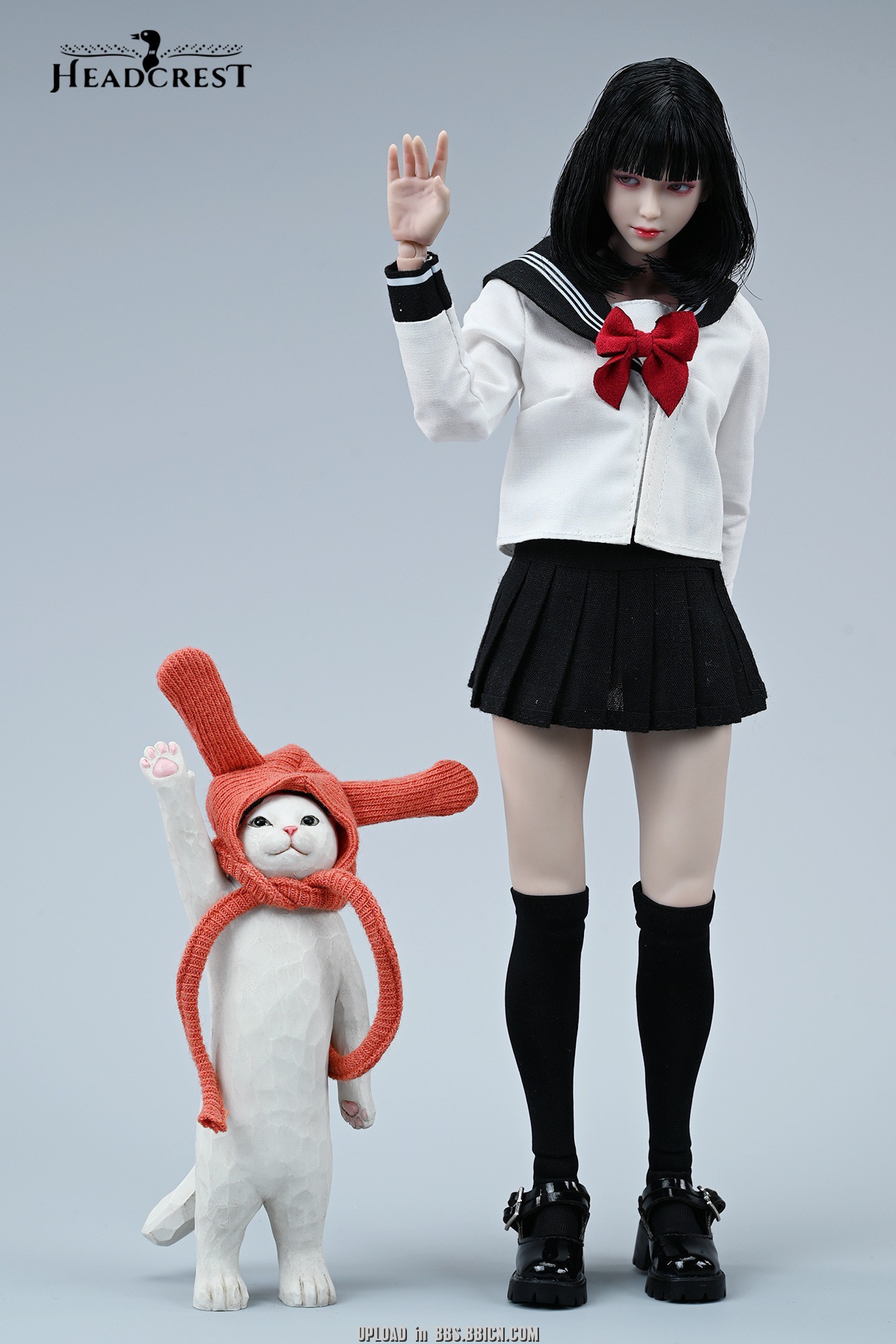 [สั่งจอง] HEADCREST H2403 : hand carving cat 6.0