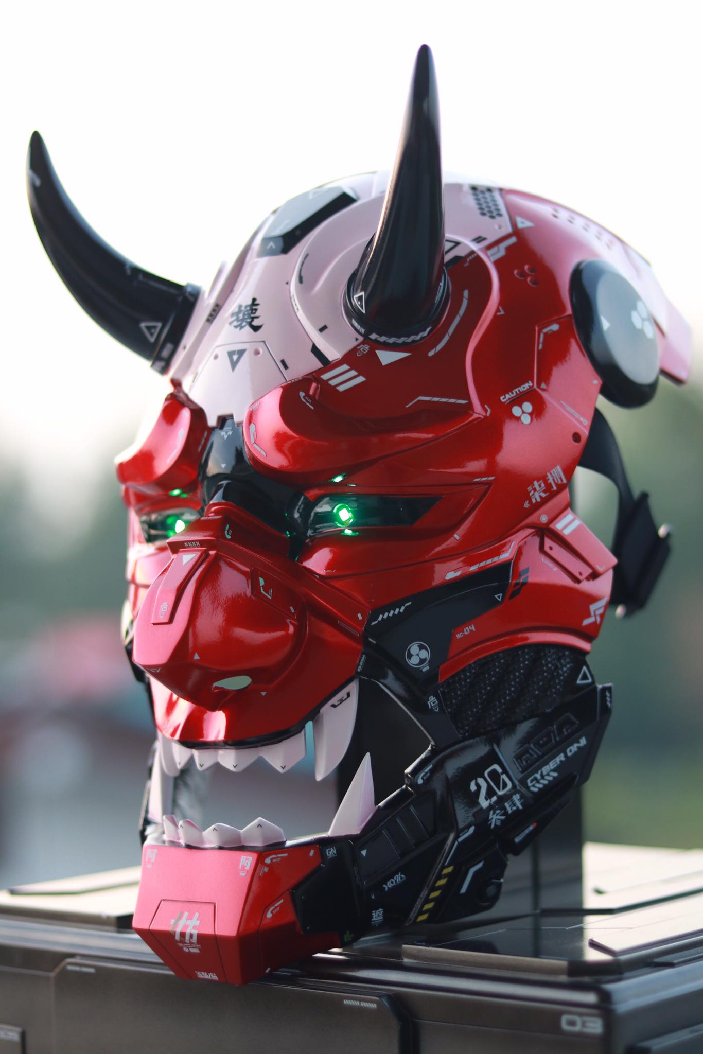 [สั่งจอง]Putty studio Helmet Prop : ONI MECHA