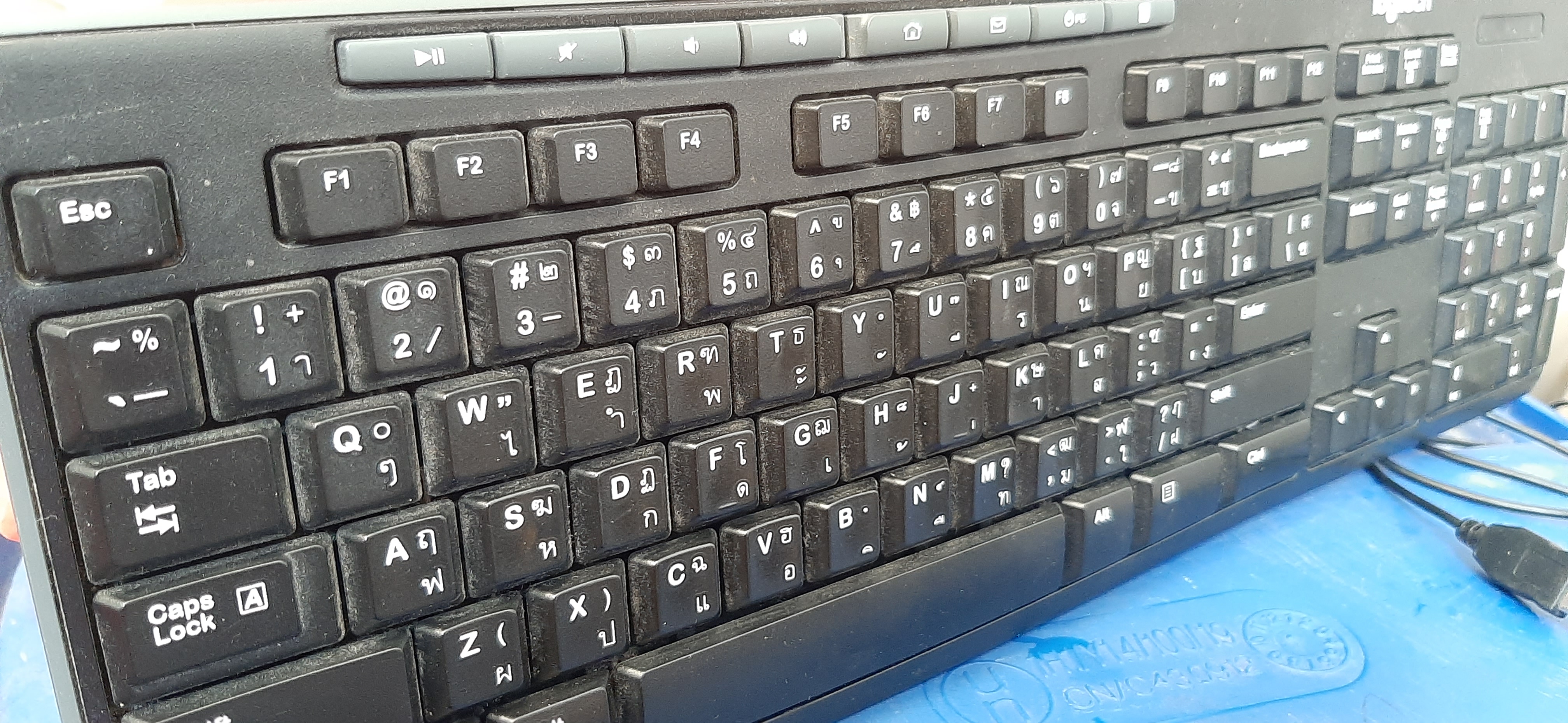 คีย์บอร์ดมือสอง Keyboard Logitech K200