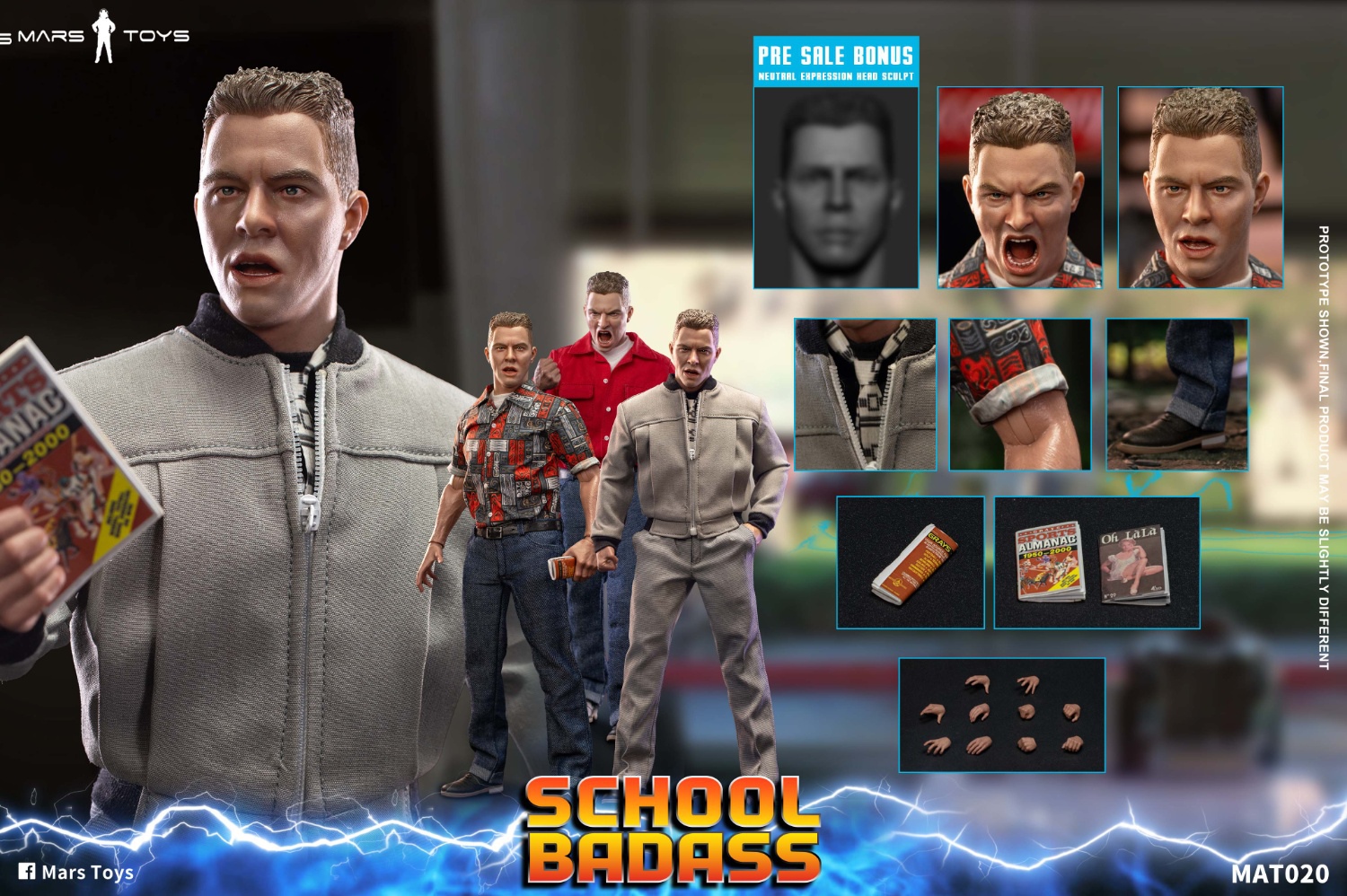 [สั่งจอง]Mars Toys 1/6 Scale : SCHOOL BADASS